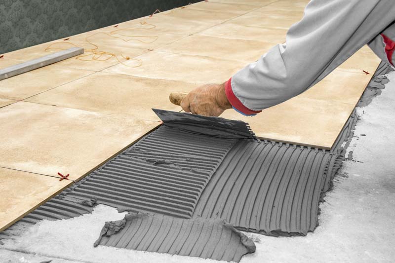 Pose de carrelage Gramat